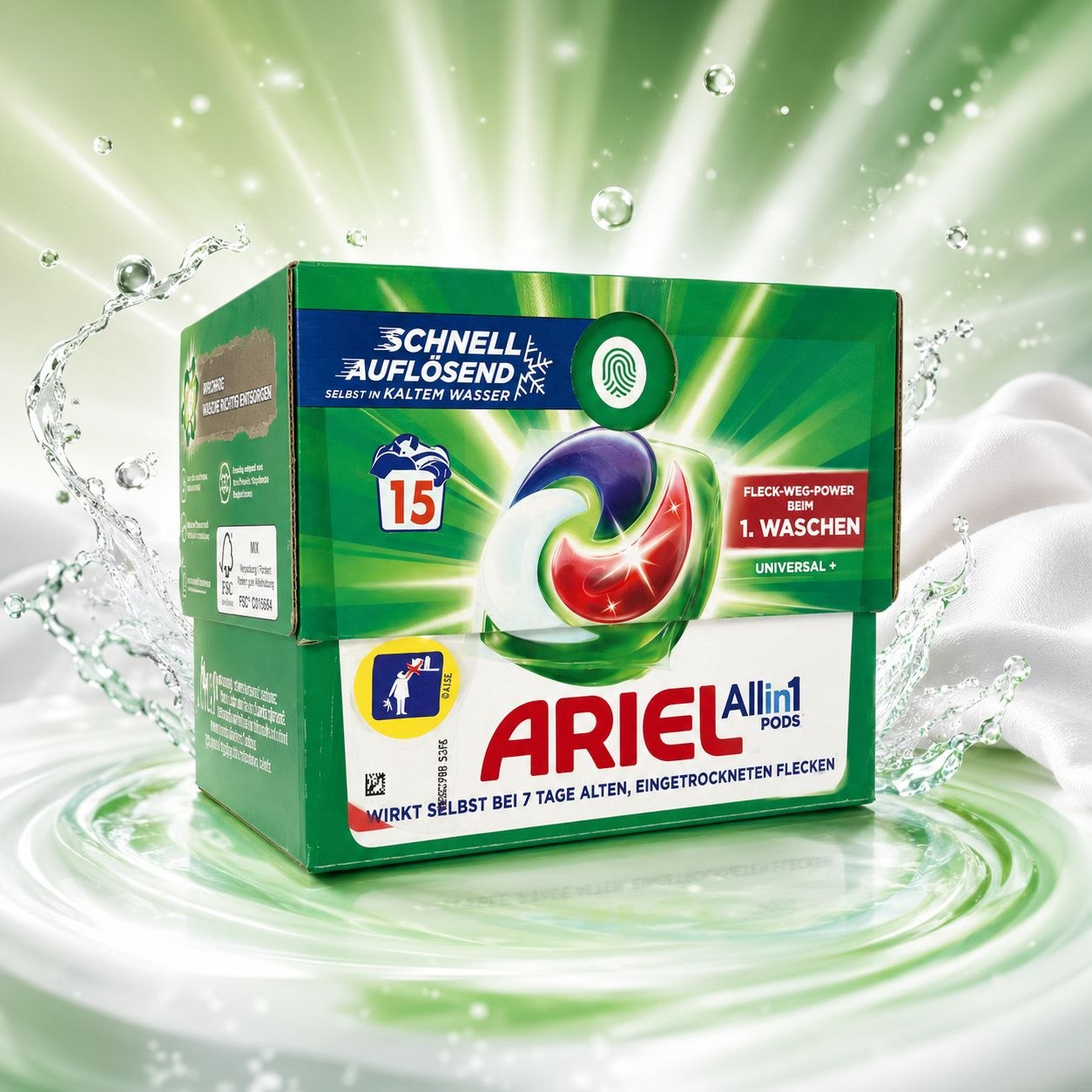 Ariel All in 1 Universal капсулы 15 шт