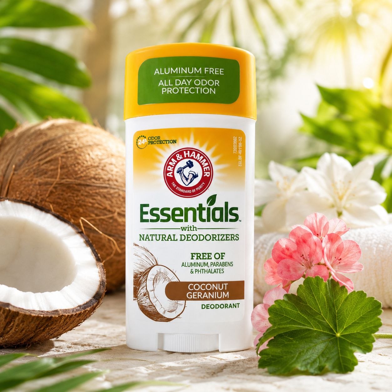 Arm & Hammer Essentials Coconut Geranium дезодорант 71 г