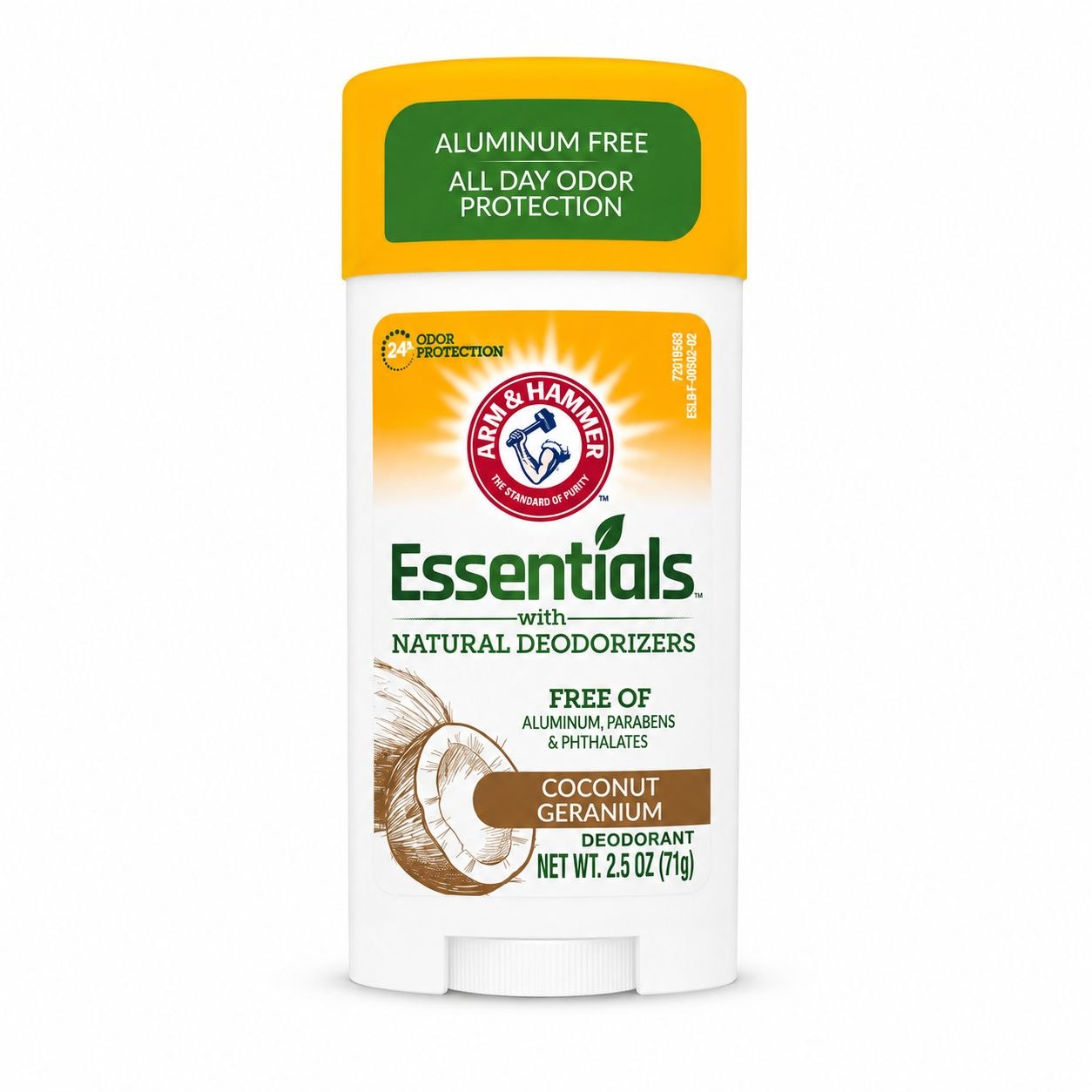 Arm & Hammer Essentials Coconut Geranium дезодорант 71 г - Лицевая
