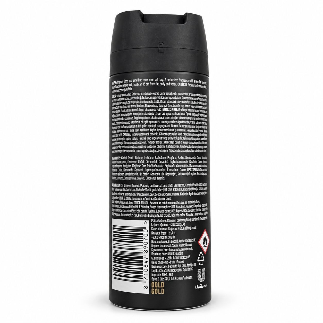 AXE Gold Temptation спрей-дезодорант 150 мл - Обратная