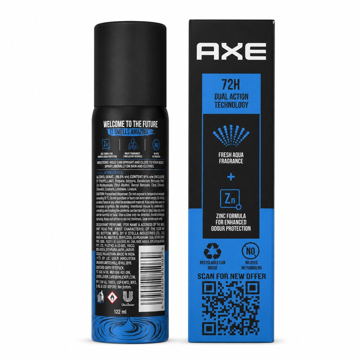 AXE Signature Champion дезодорант 122 мл - Обратная