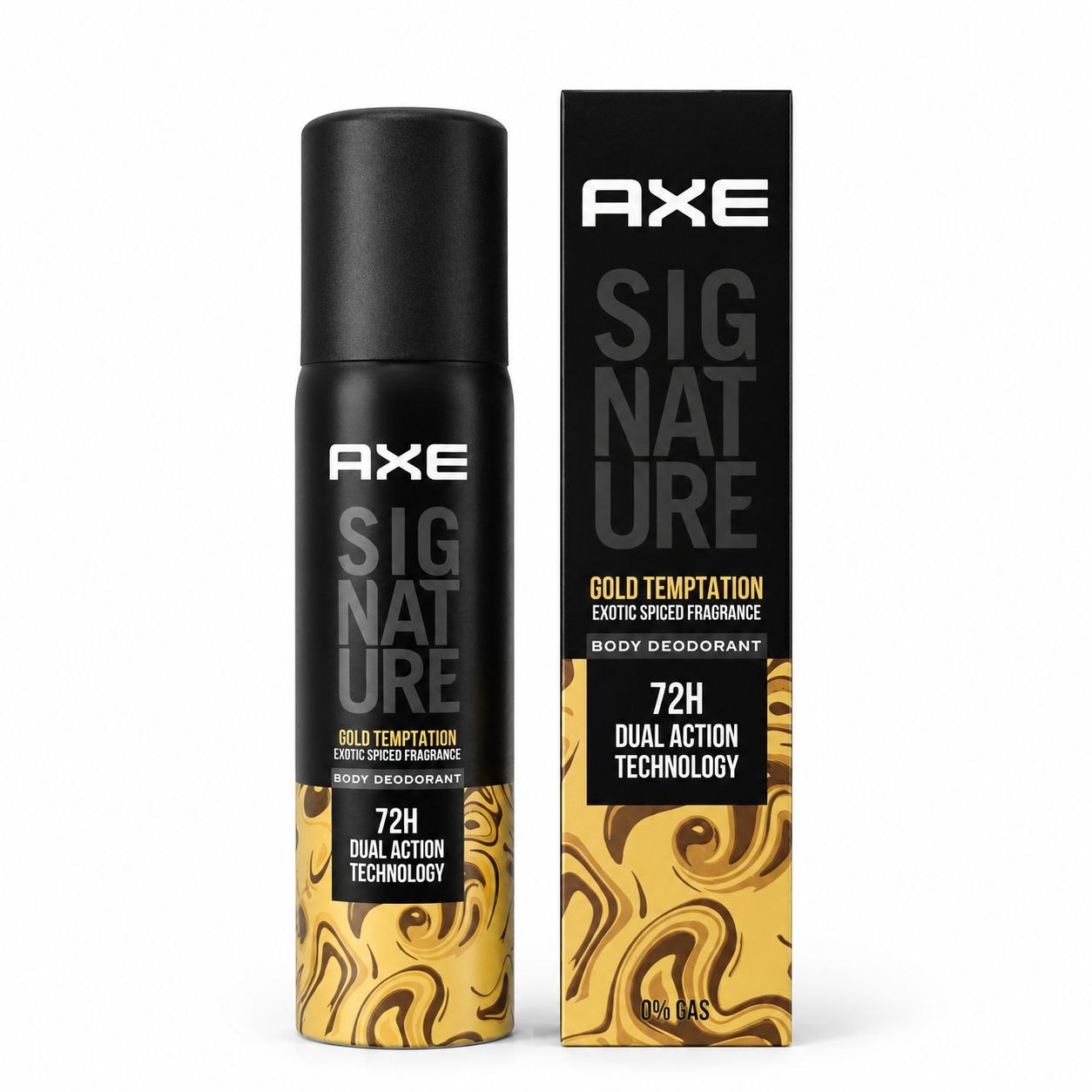 AXE Signature Gold Temptation дезодорант 122 мл - Лицевая