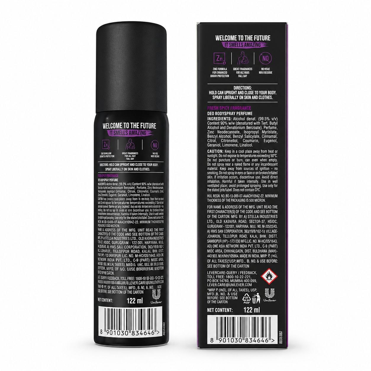 AXE Signature Maverick дезодорант 122 мл - Обратная