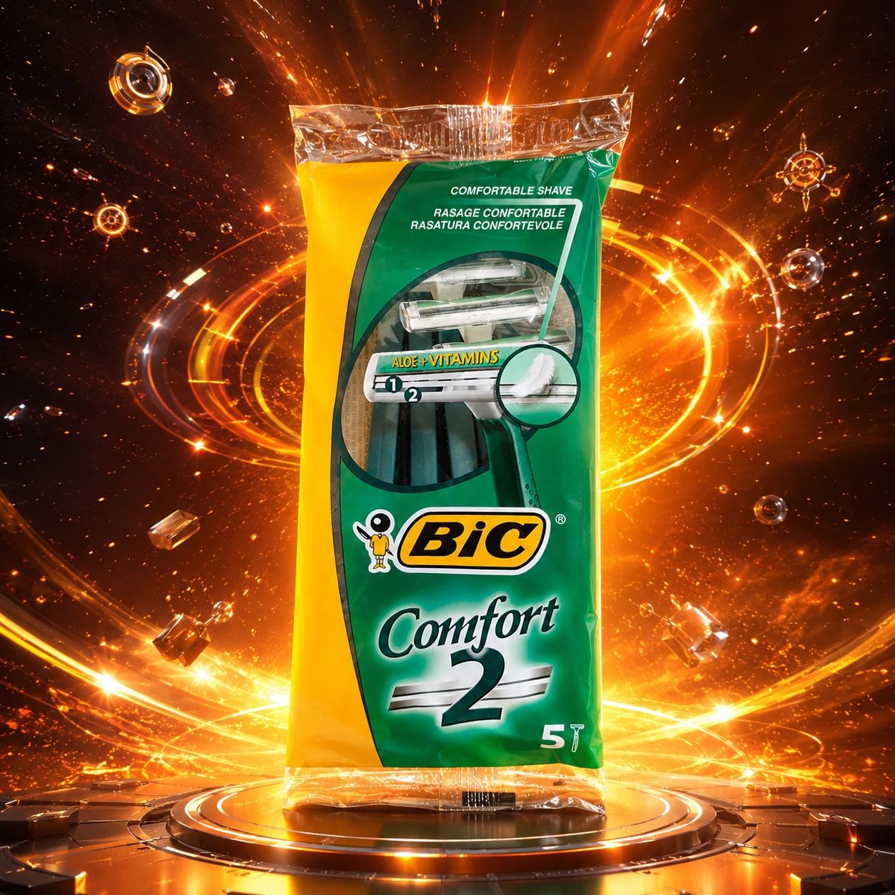 BIC Comfort 2 одноразовые станки 5 шт