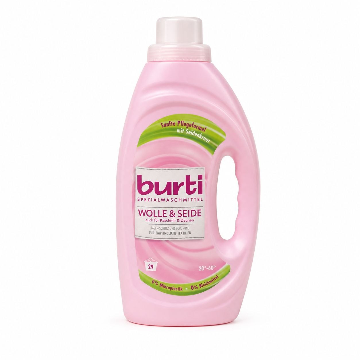 Burti Wolle & Seide laundry gel 1.45 L - Лицевая
