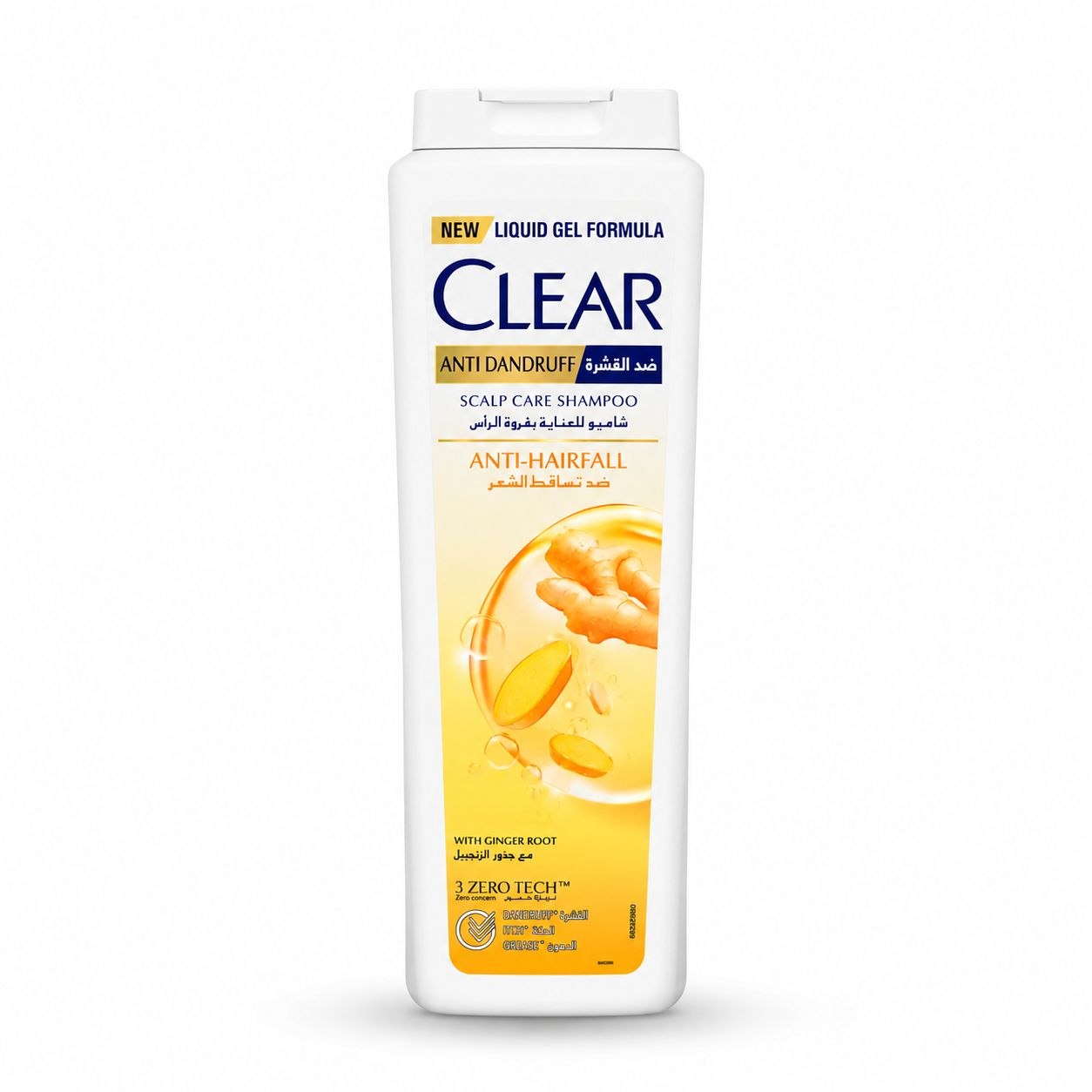 Clear Anti-Hairfall шампунь 600 мл - Лицевая