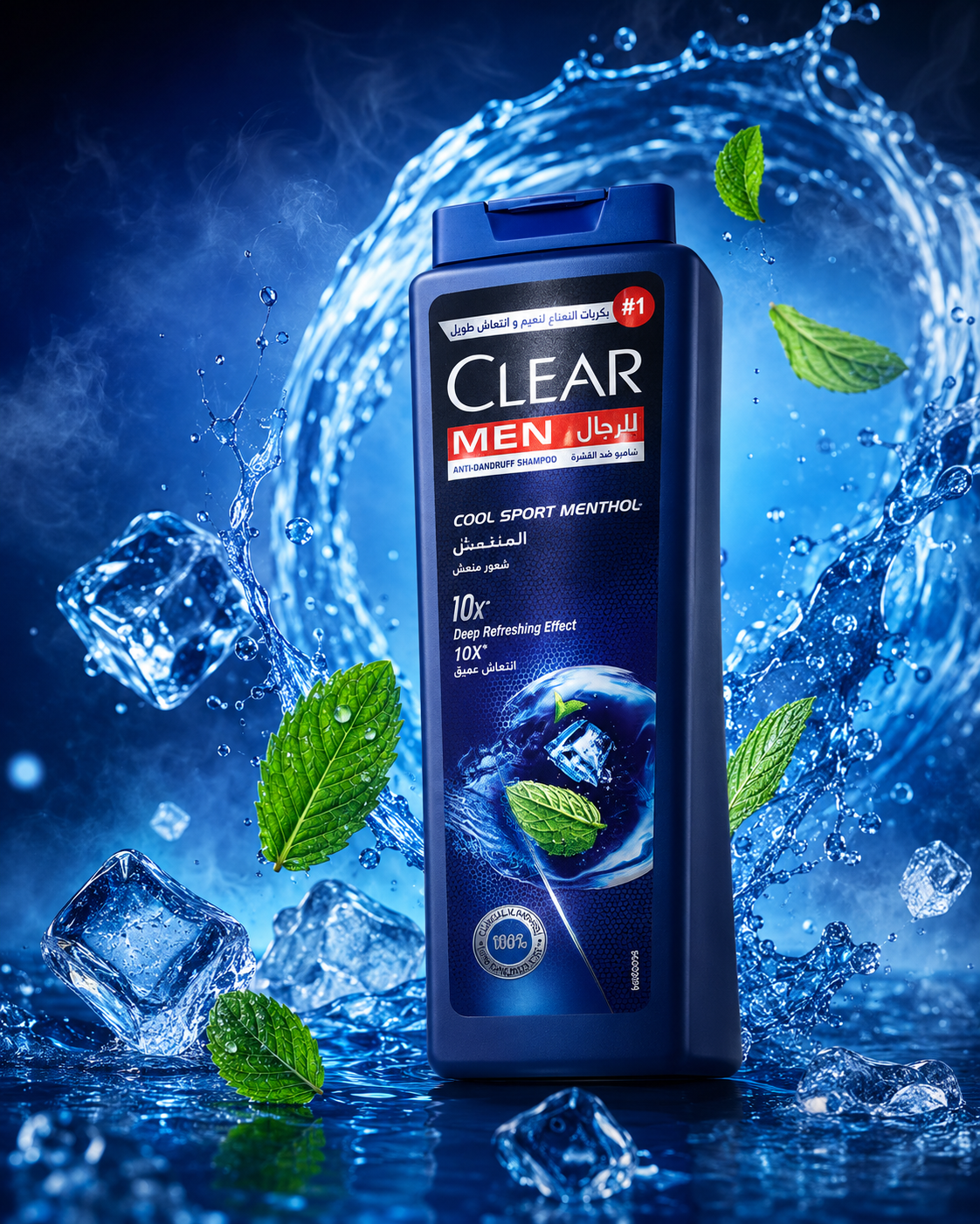 Clear Men Cool Sport Menthol шампунь 600 мл