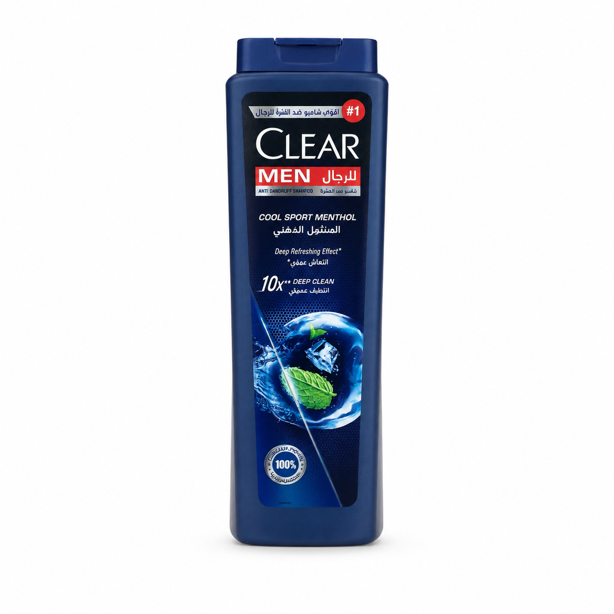 Clear Men Cool Sport Menthol шампунь 600 мл - Лицевая
