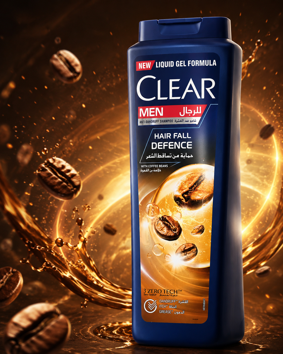 Clear Men Hair Fall Defence Coffee шампунь 600 мл