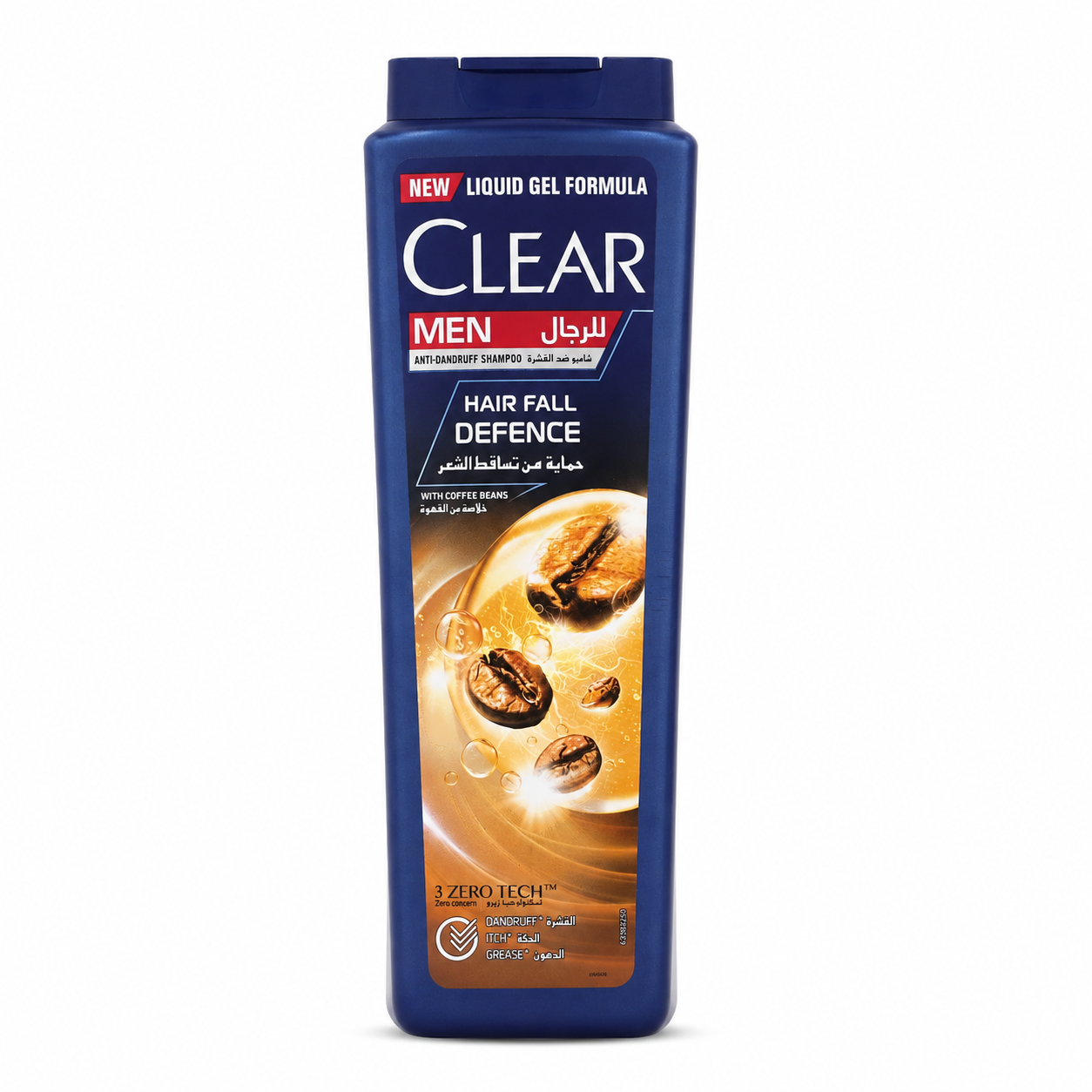 Clear Men Hair Fall Defence Coffee шампунь 600 мл - Лицевая