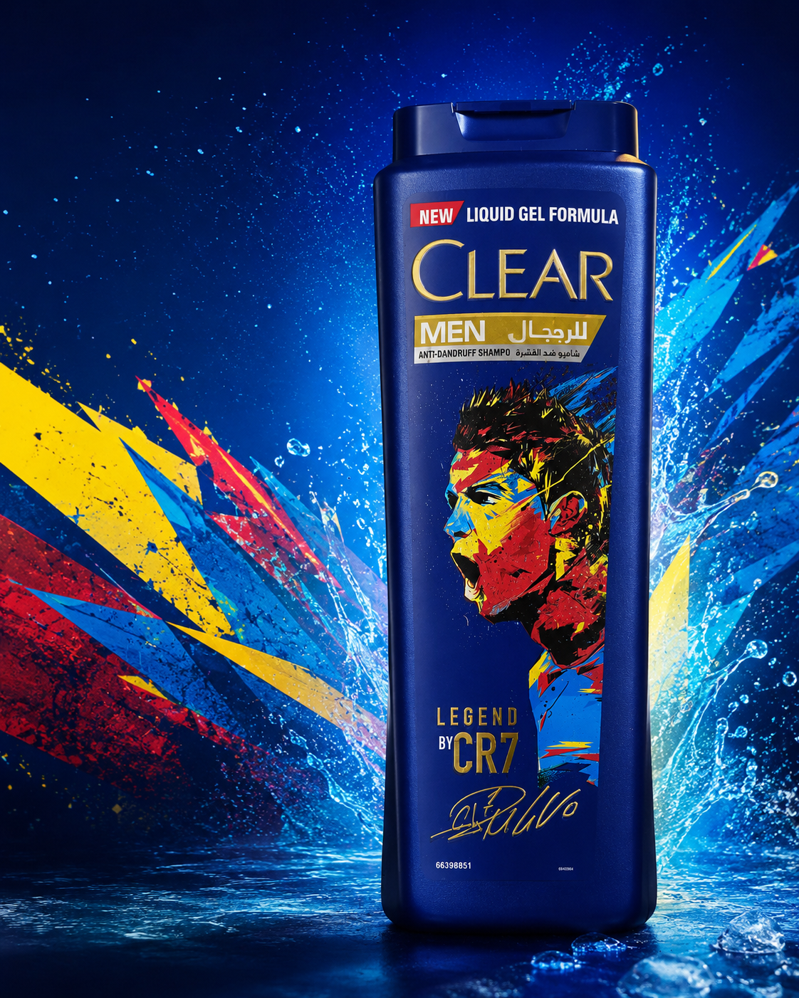 Clear Men Legend by CR7 шампунь против перхоти 400 мл