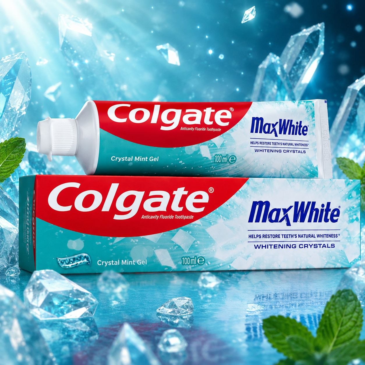 Colgate MaxWhite Crystal Mint зубная паста 100 мл