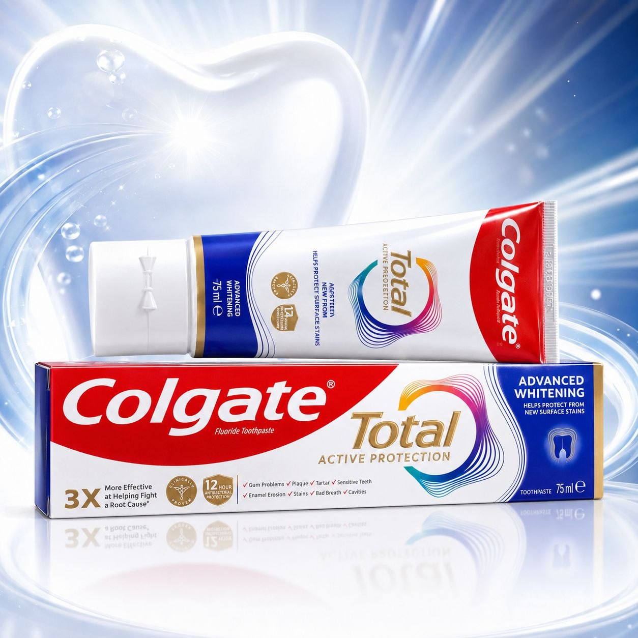 Colgate Total Advanced White зубная паста 75 мл