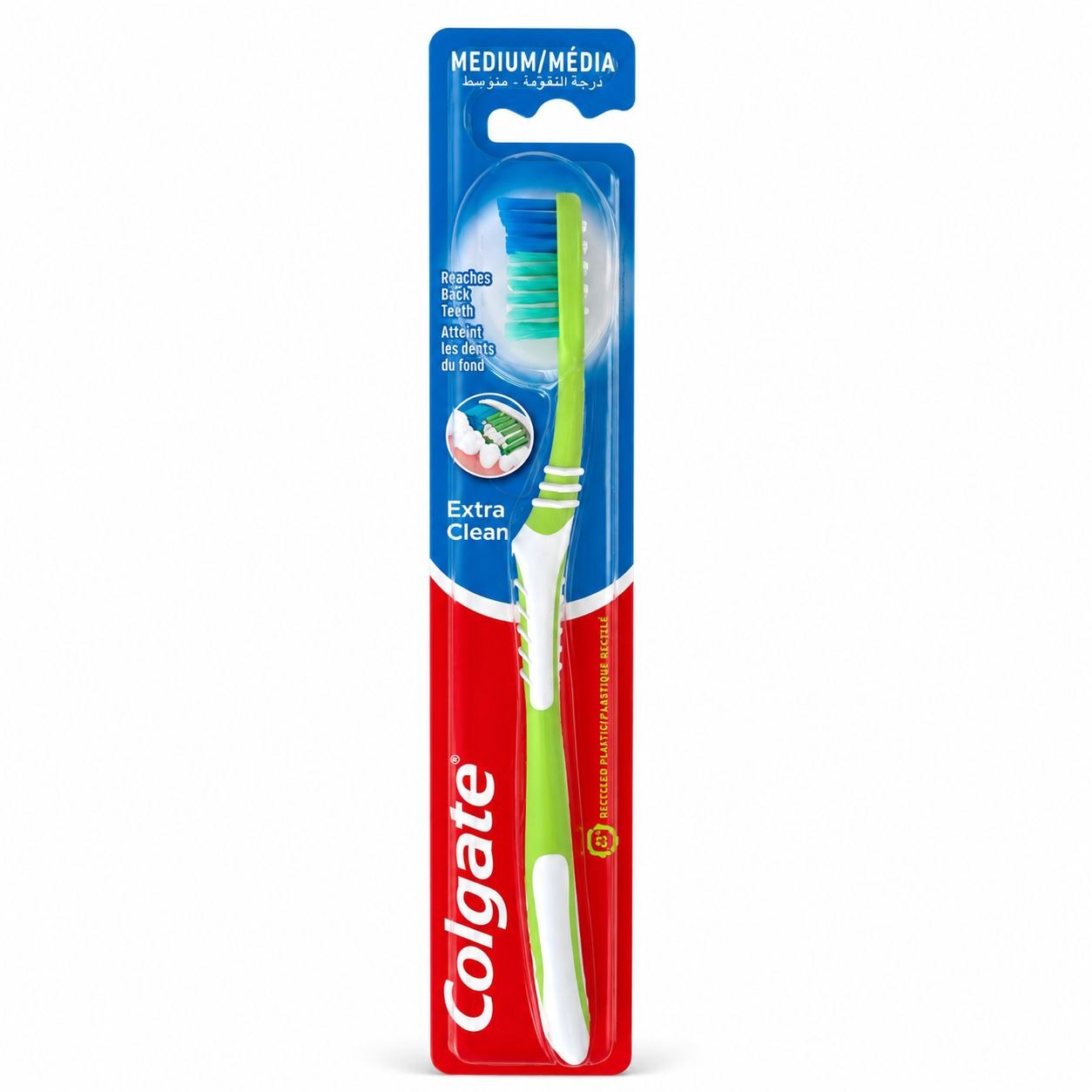 Colgate Extra Clean зубная щётка - Лицевая
