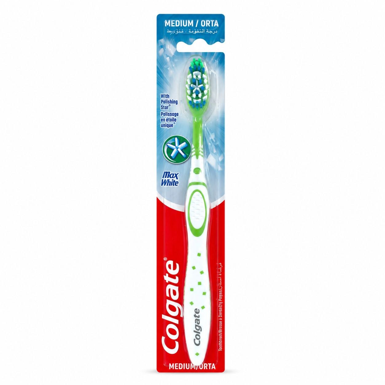 Colgate MaxWhite зубная щётка - Лицевая