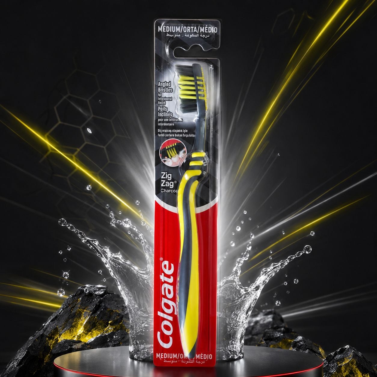 Colgate ZigZag Charcoal зубная щётка