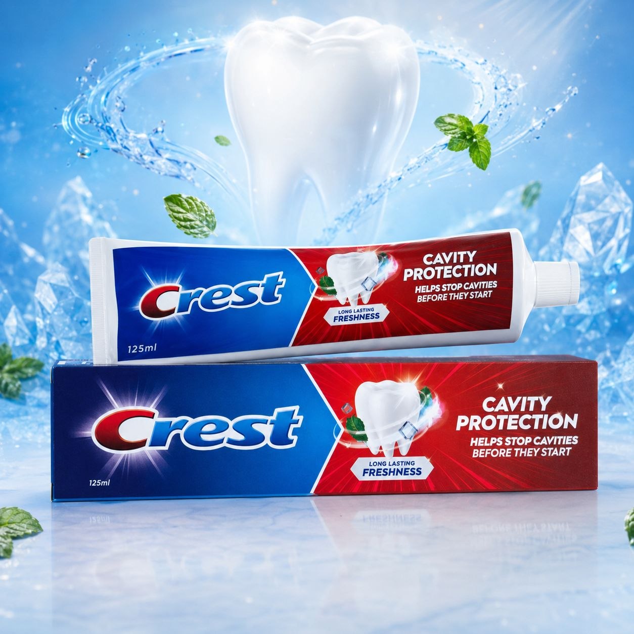 Crest Cavity Protection Freshness зубная паста 125 мл