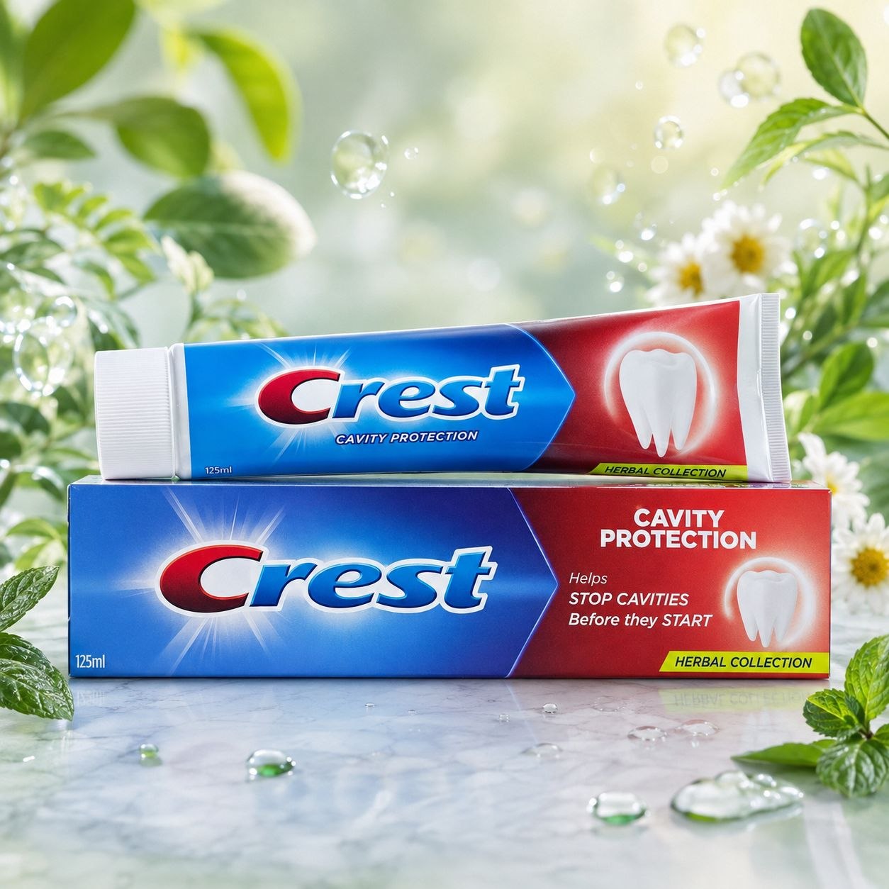 Crest Cavity Protection Herbal зубная паста 125 мл