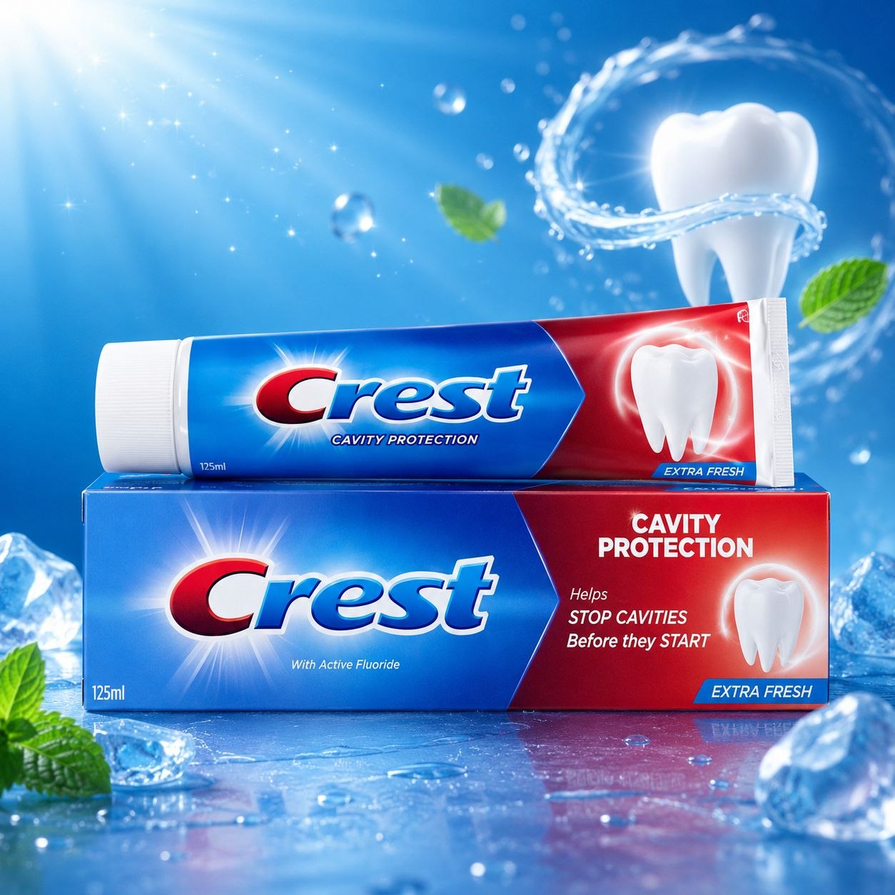 Crest Cavity Protection Extra Fresh зубная паста 125 мл
