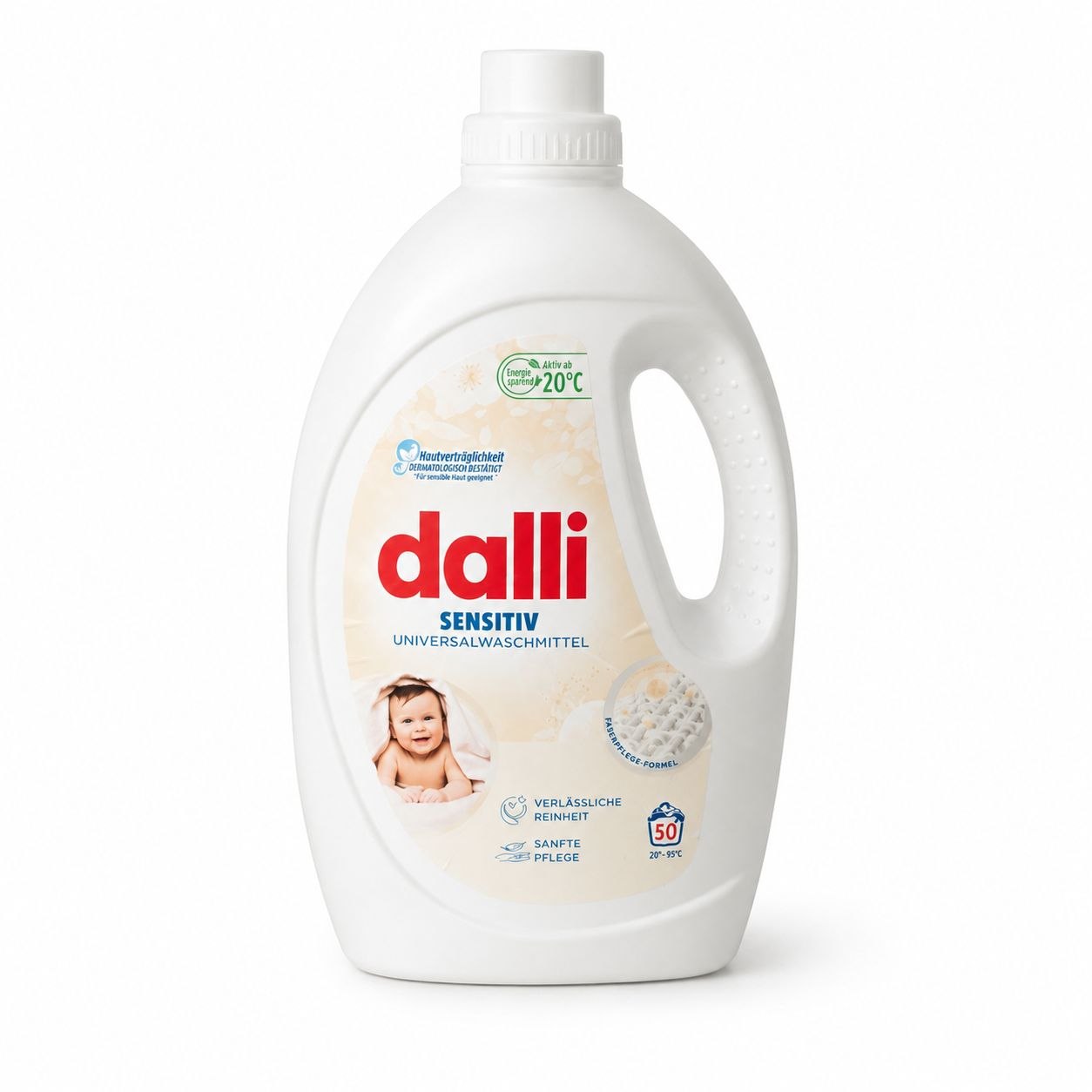 Dalli Sensitive laundry gel 2.75 L - Лицевая