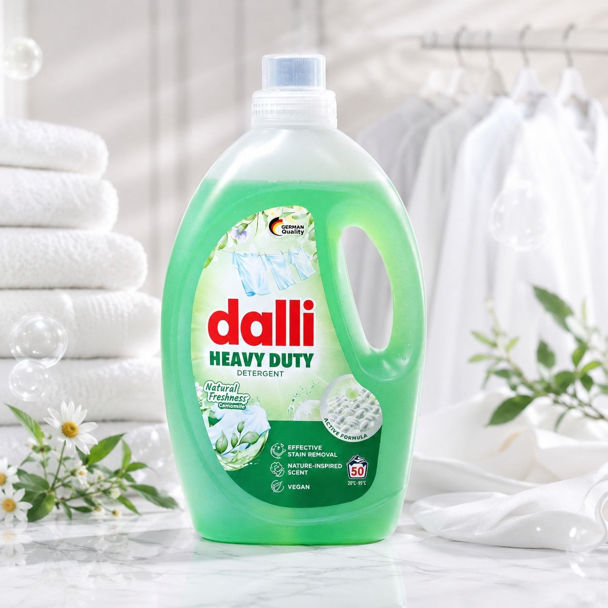 Dalli Heavy Duty Natural Freshness laundry gel 2.75 L