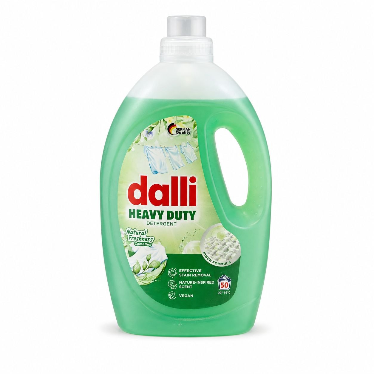 Dalli Heavy Duty Natural Freshness laundry gel 2.75 L - Лицевая