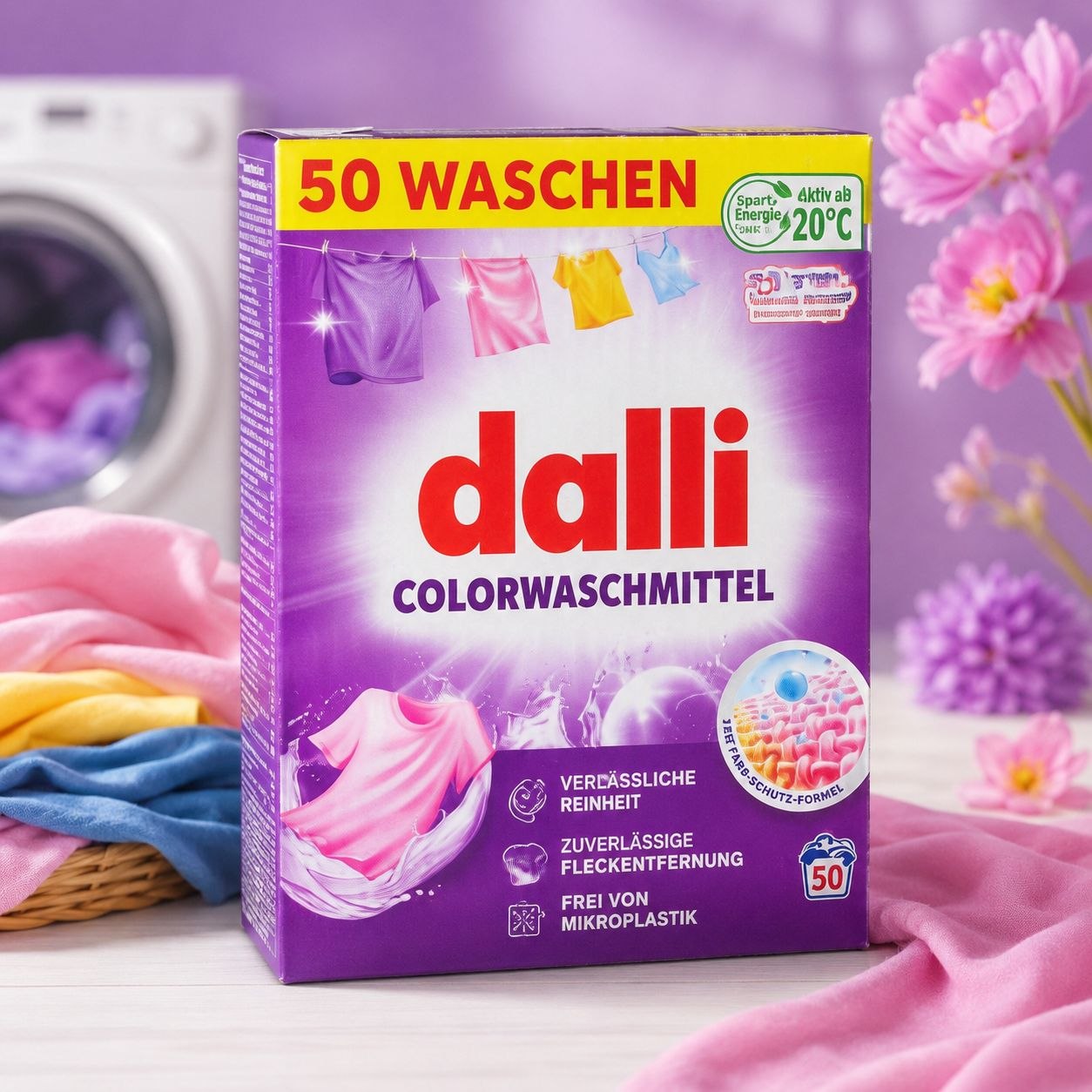 Dalli Colorwaschmittel стиральный порошок 2,5 кг / 50 стирок