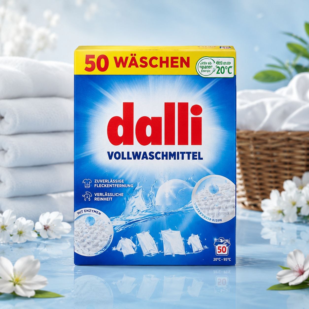 Dalli Vollwaschmittel стиральный порошок 2,5 кг / 50 стирок
