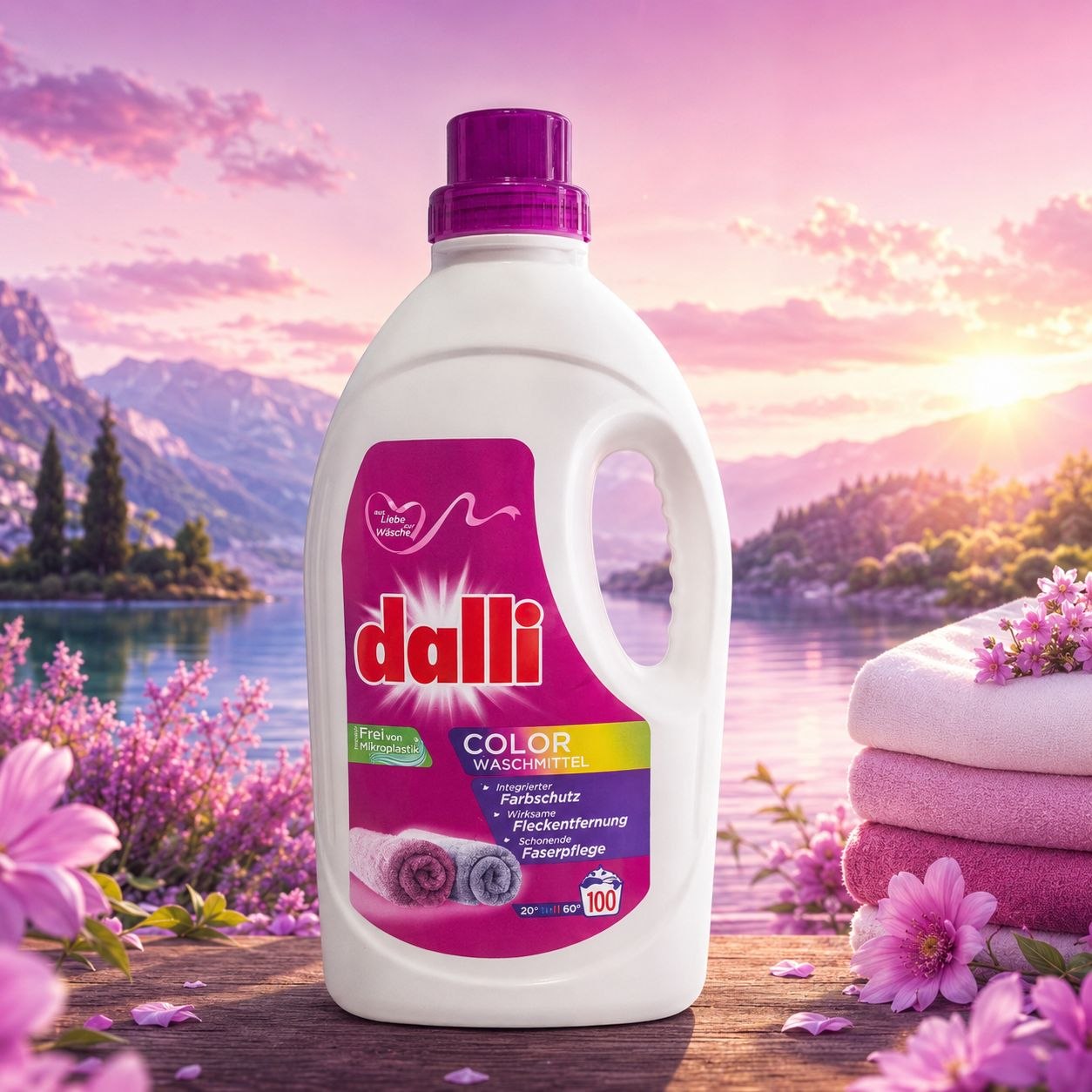 Dalli Colorwaschmittel гель для стирки 5 л