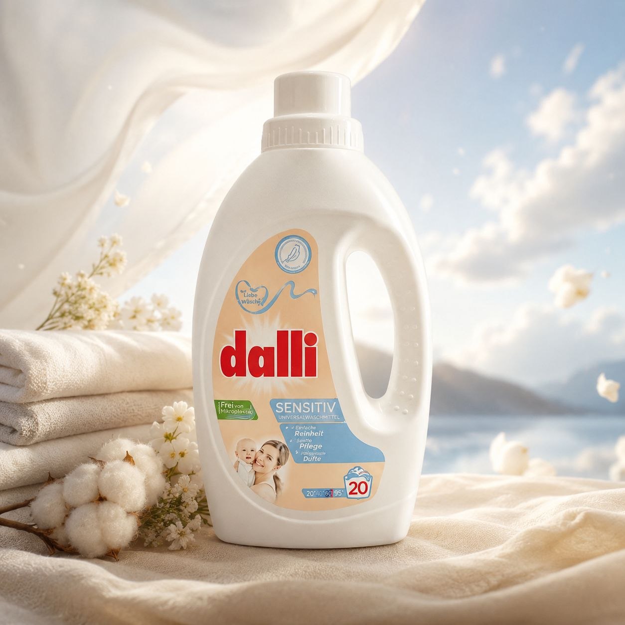 Dalli Sensitive гель для стирки 1,1 л
