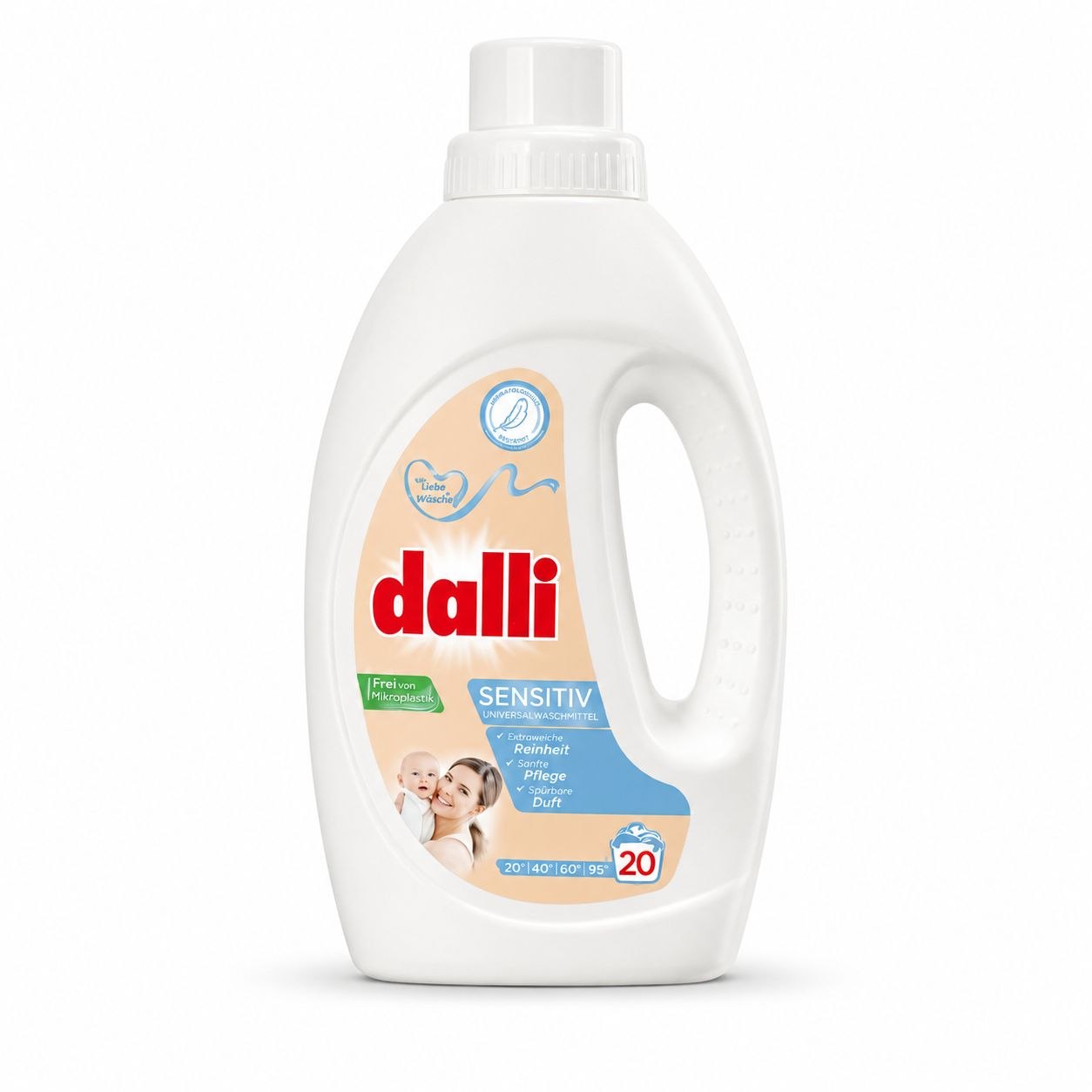 Dalli Sensitive гель для стирки 1,1 л - Лицевая