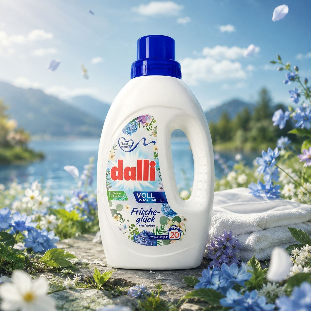 Dalli Vollwaschmittel Frische-glück гель для стирки 1,1 л
