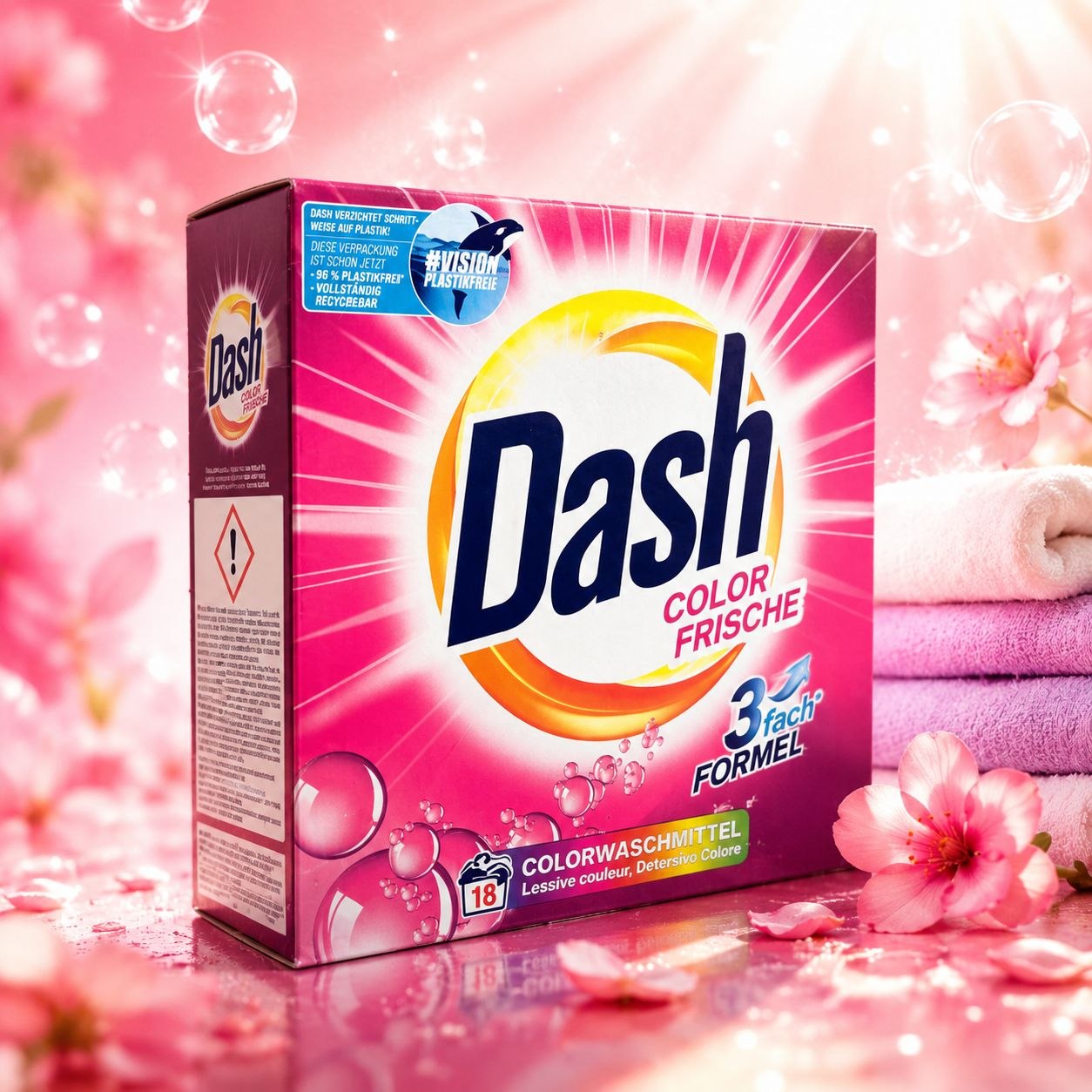 Dash Color Frische стиральный порошок 1,17 кг