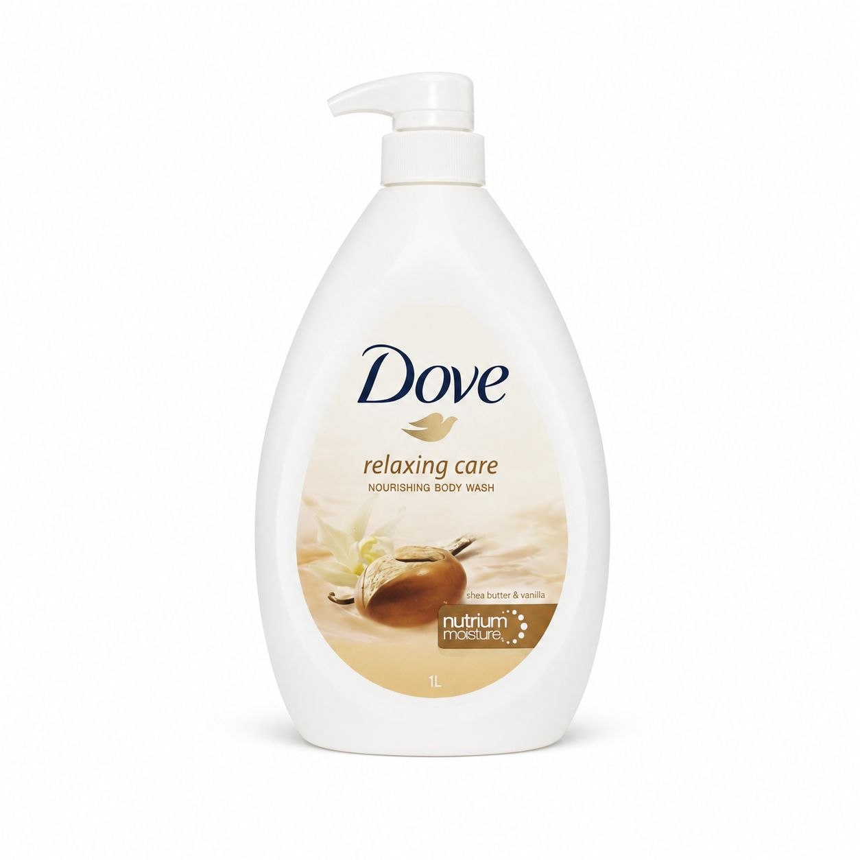 Dove body wash Shea Butter 1 L - Лицевая