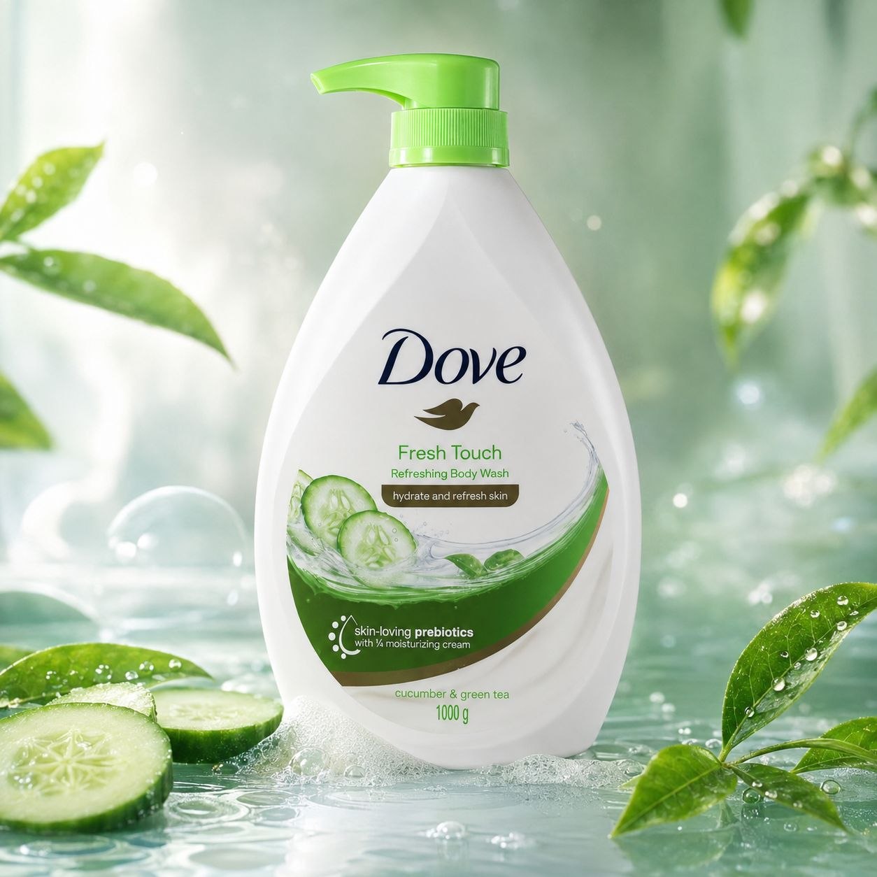 Dove body wash Fresh Touch 1 L