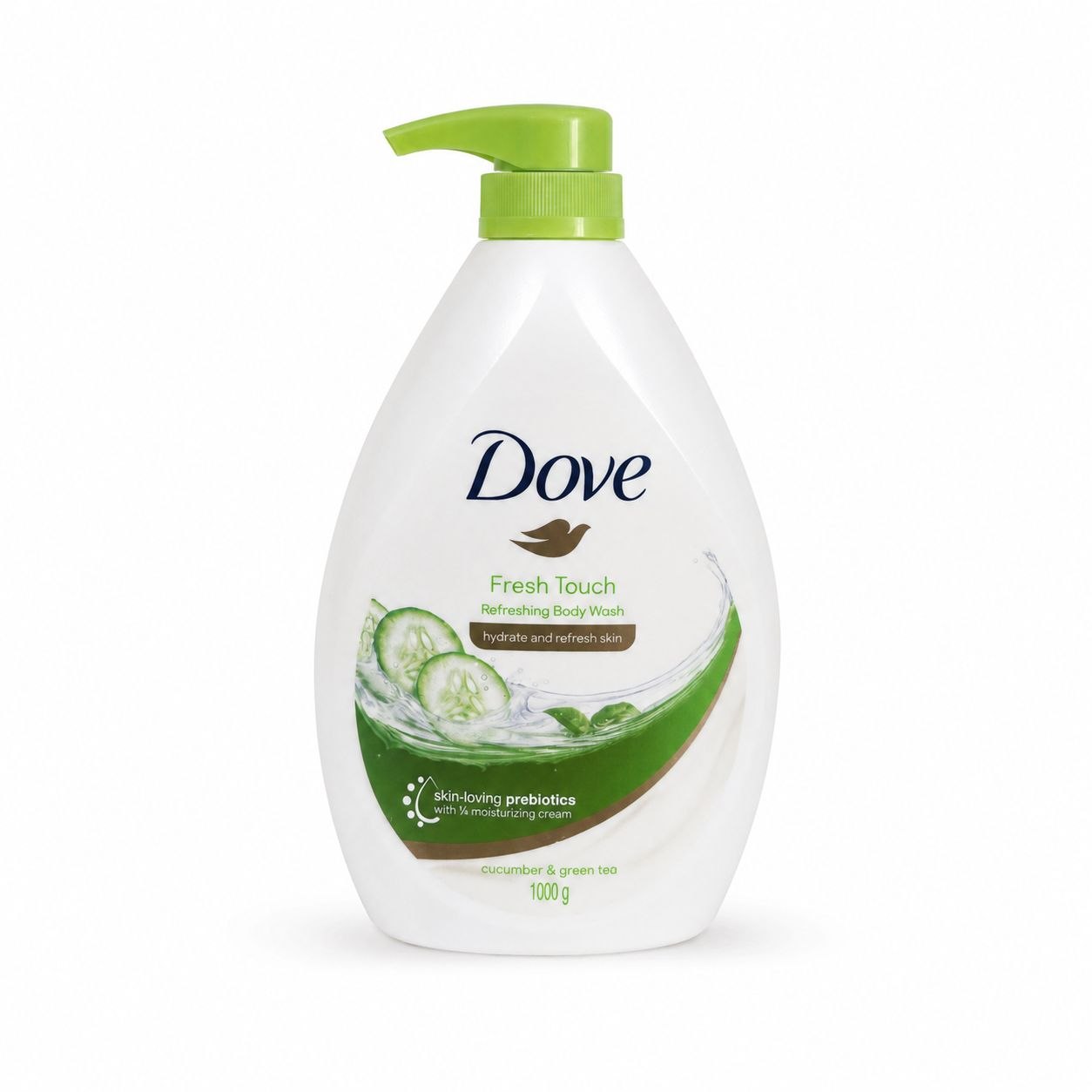 Dove body wash Fresh Touch 1 L - Лицевая