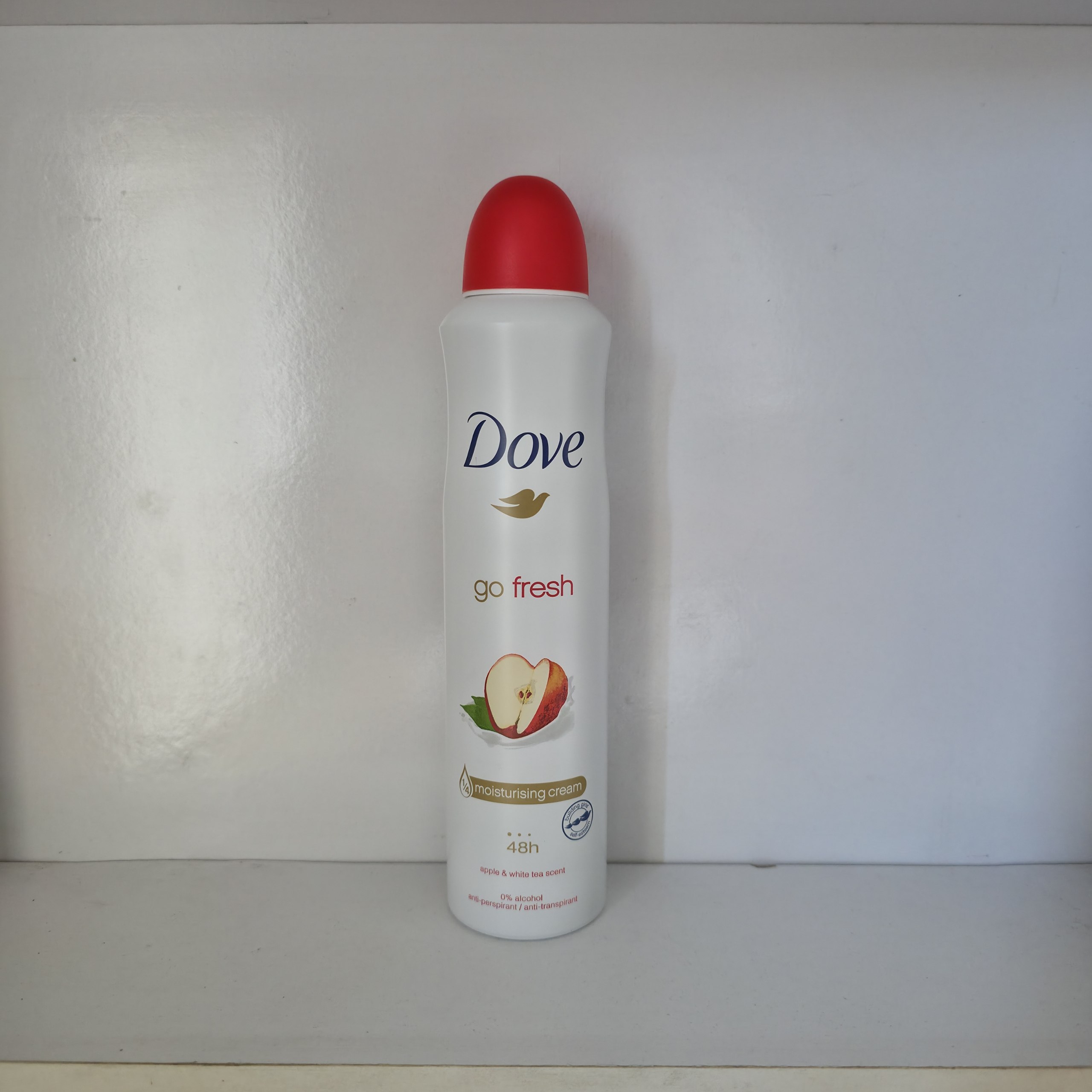 Dove go fresh Apple & White Tea спрей-дезодорант, 250 мл - Лицевая