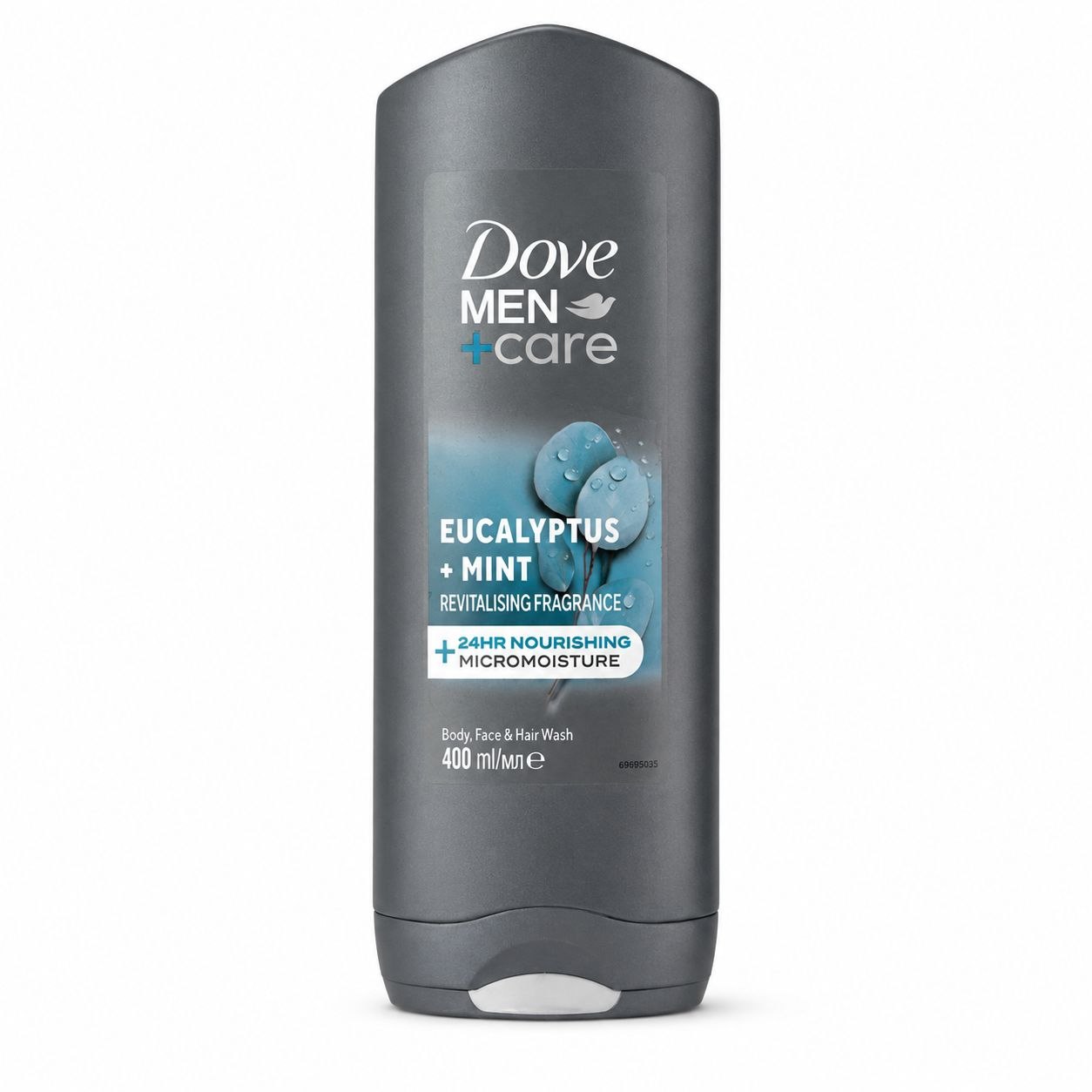Dove Men+Care Eucalyptus & Mint гель для душа 400 мл - Лицевая