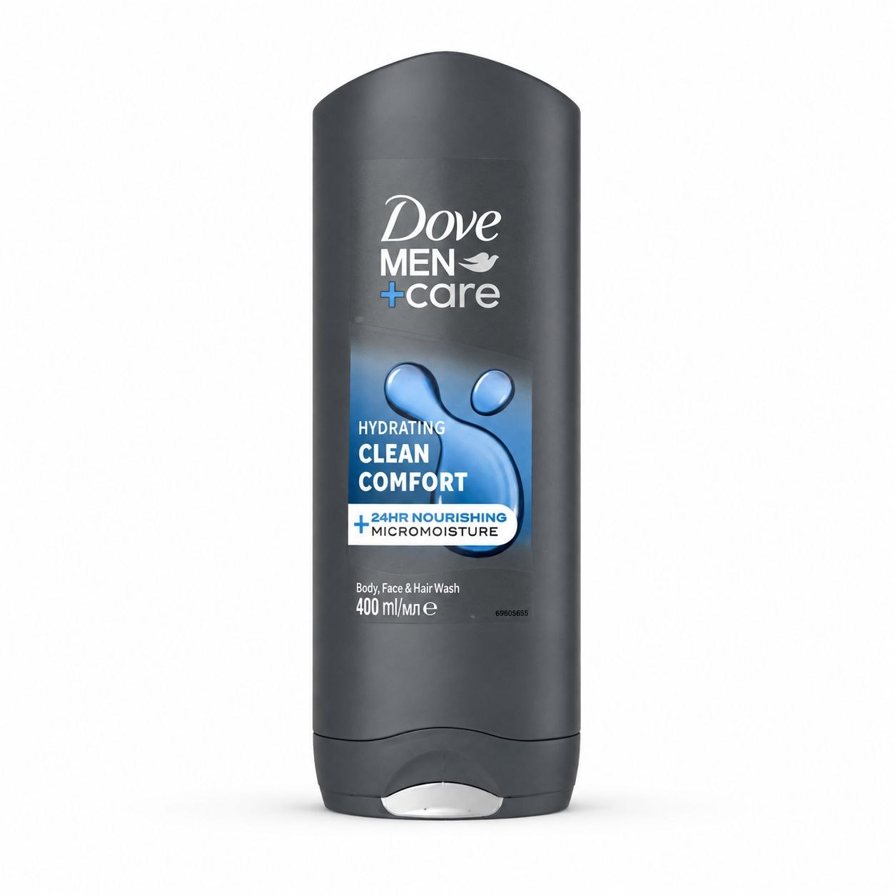 Dove Men+Care Clean Comfort гель для душа 400 мл - Лицевая