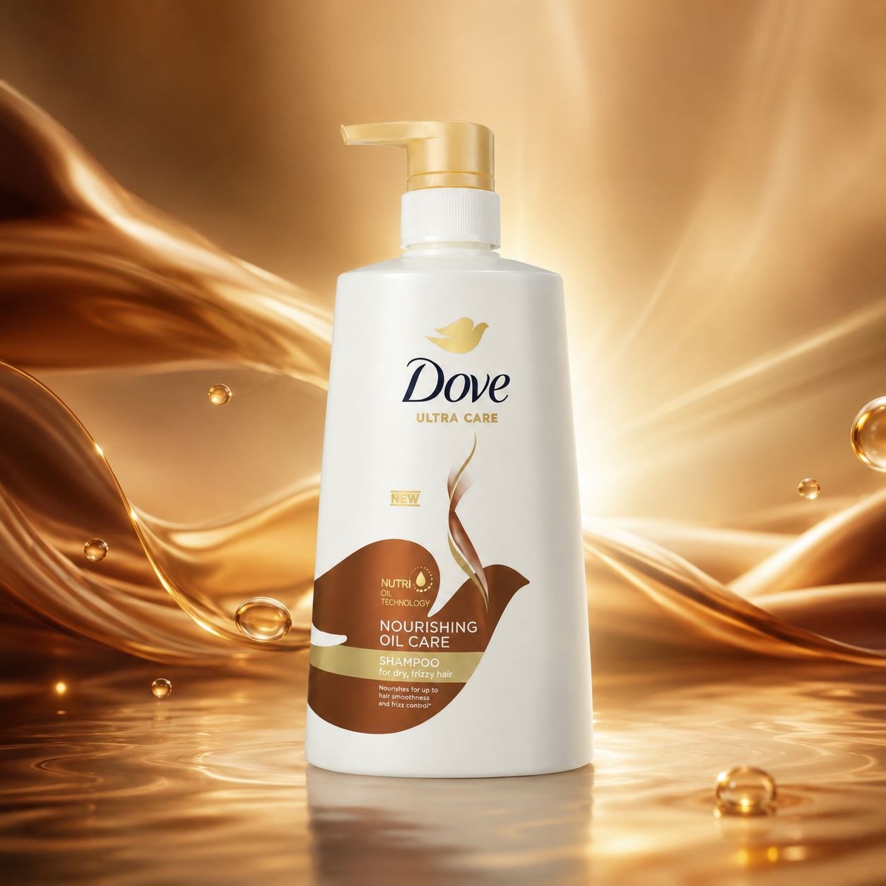 Dove Nourishing Oil Care шампунь 680 мл