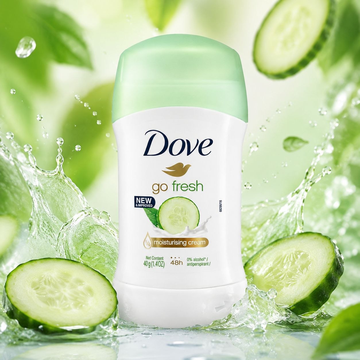 Dove go fresh Cucumber & Green Tea дезодорант-стик 40 г
