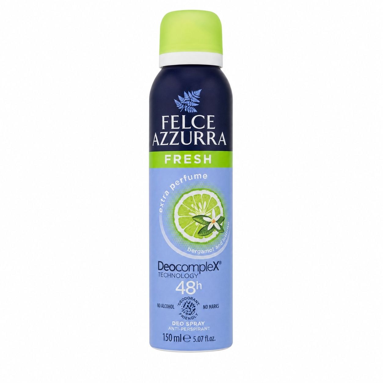 Felce Azzurra deodorant spray Fresco 150 ml - Лицевая