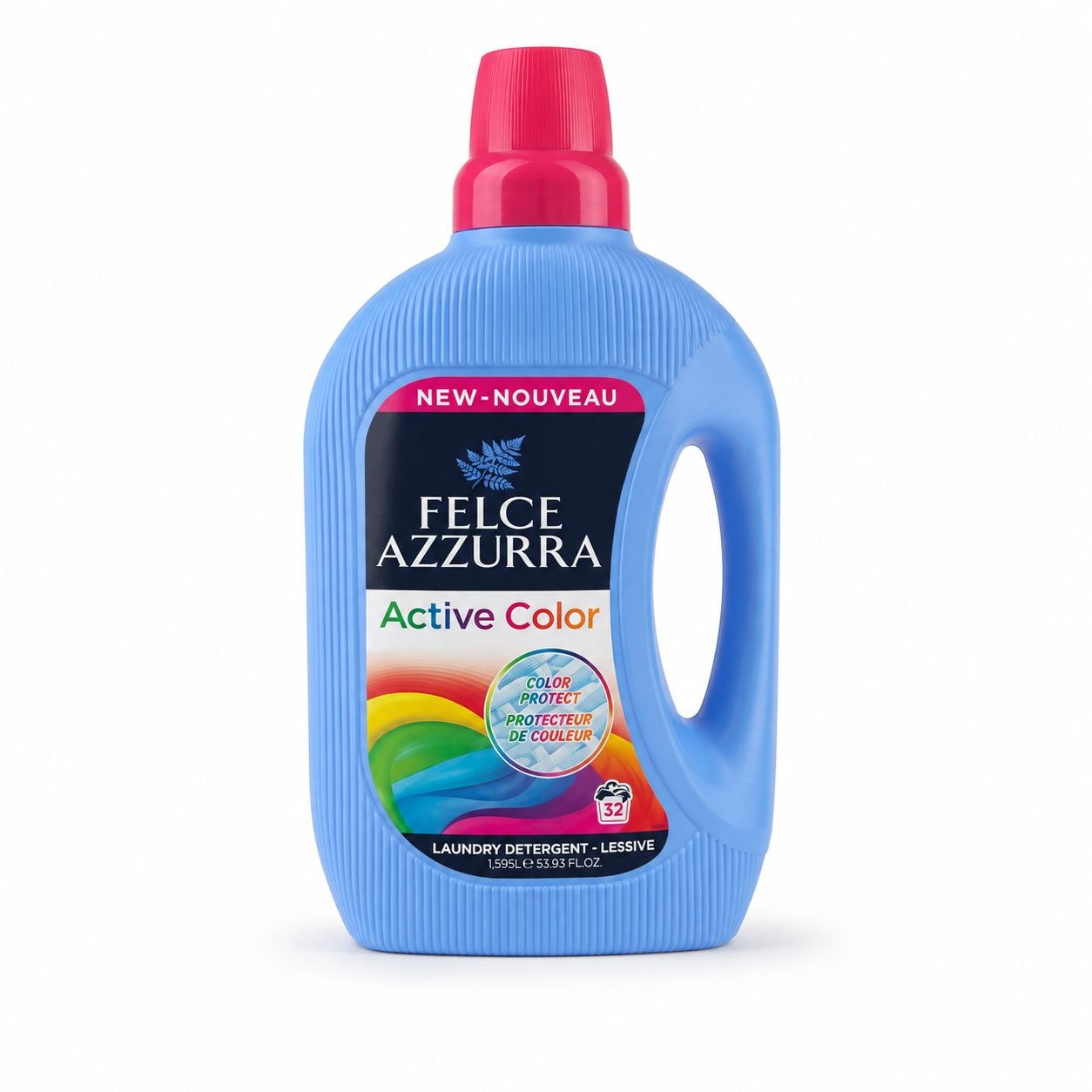 Felce Azzurra Active Color laundry liquid 1.595 L - Лицевая