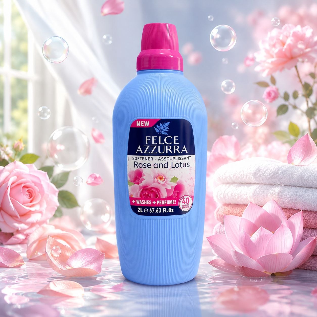 Felce Azzurra softener Rose & Lotus 2 L