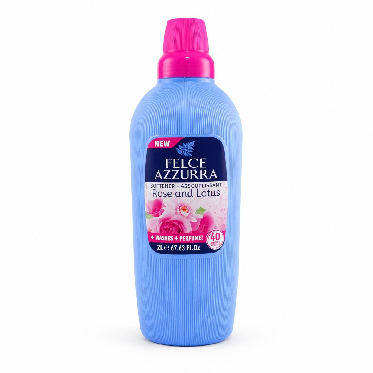 Felce Azzurra softener Rose & Lotus 2 L - Лицевая