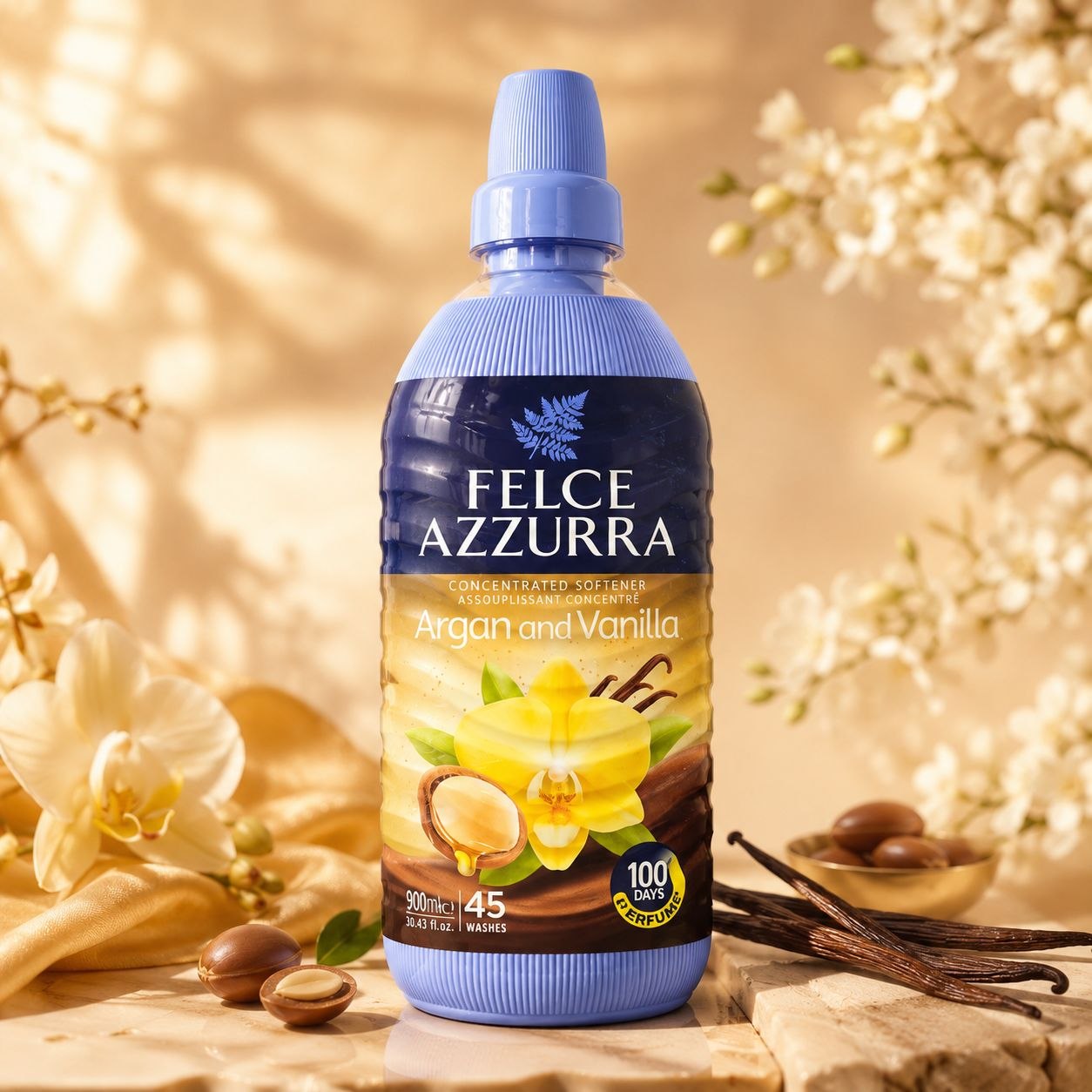 Felce Azzurra softener Argan & Vanilla 900 ml