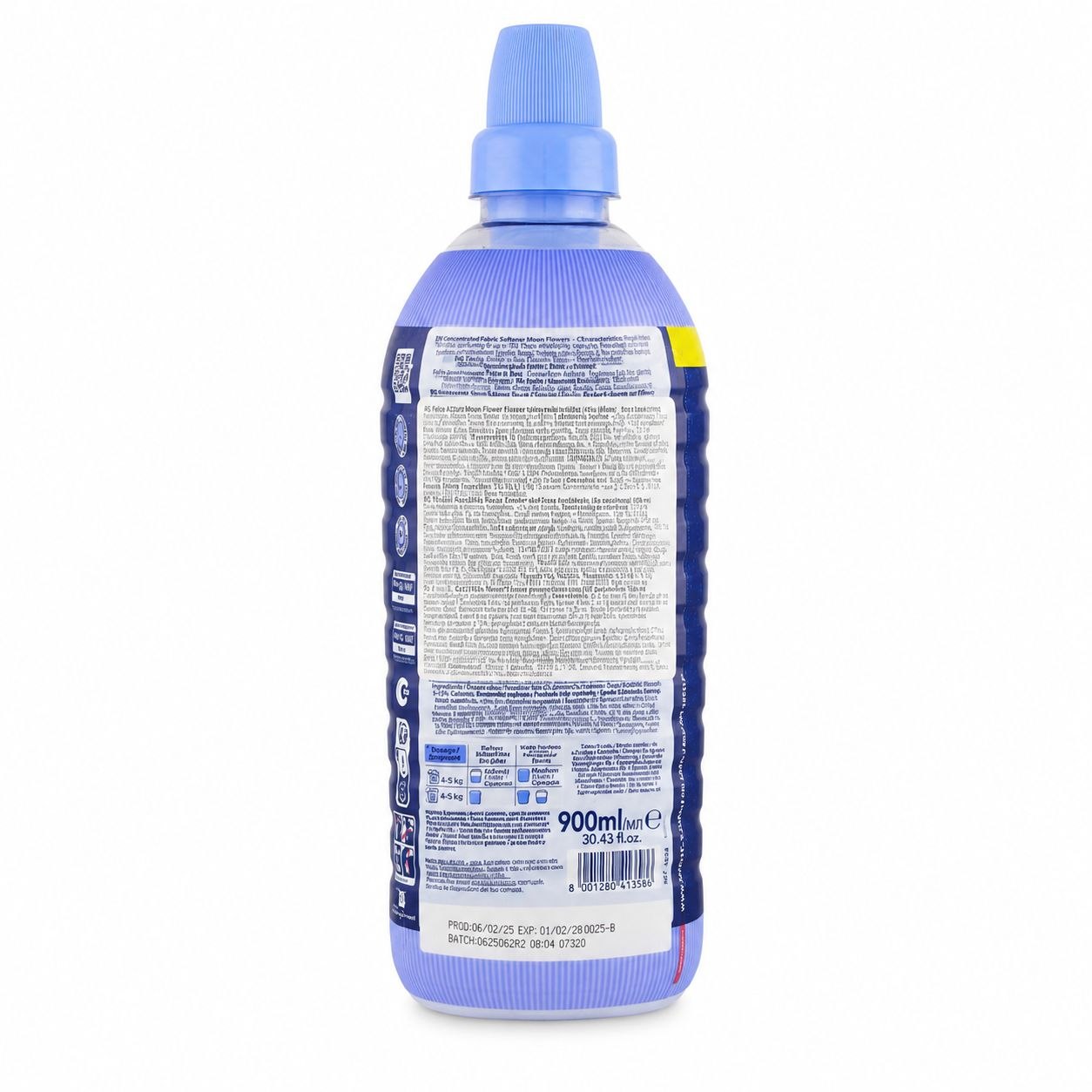 Felce Azzurra softener Moon Flower 900 ml - Обратная
