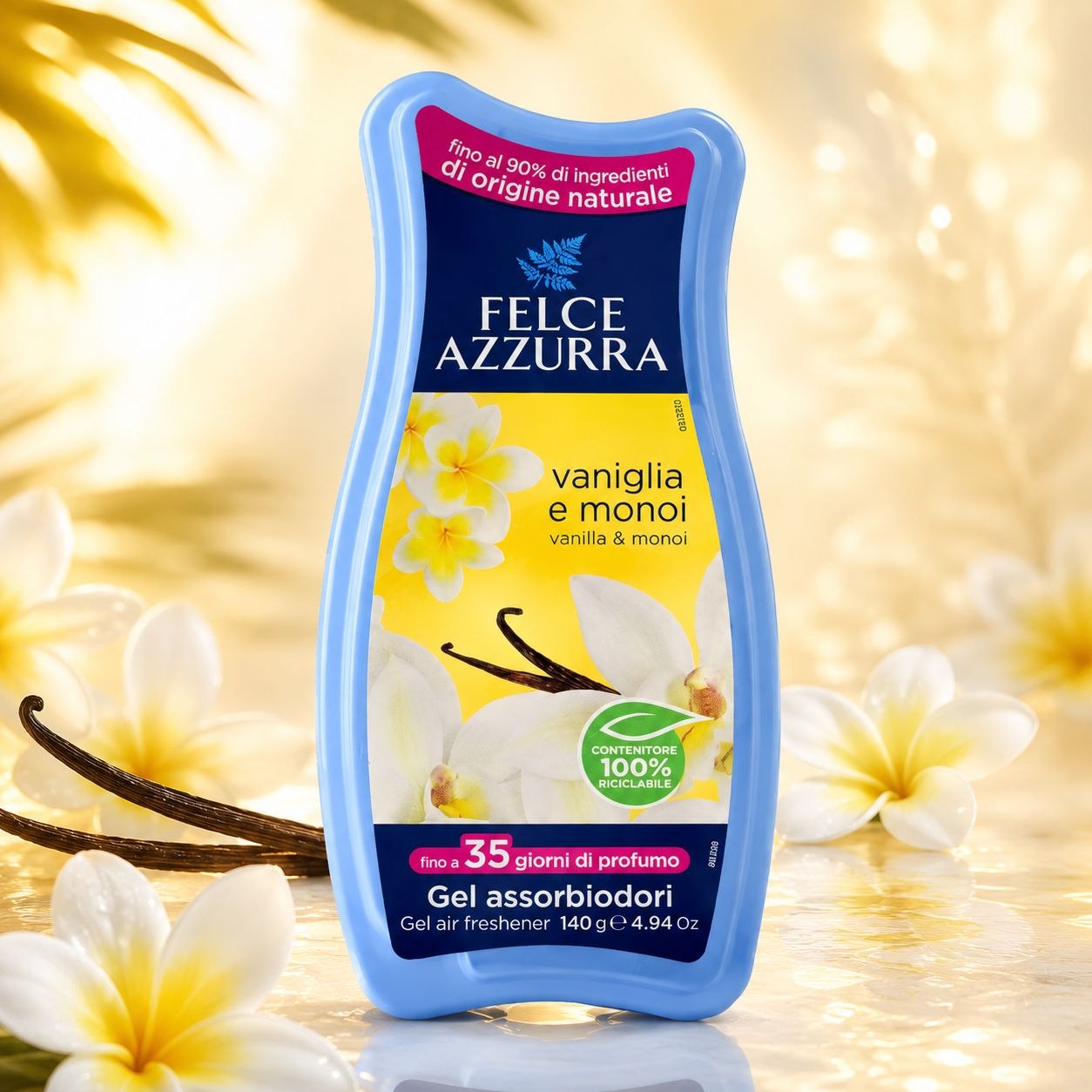 Felce Azzurra air freshener gel Vanilla & Monoi 140 g