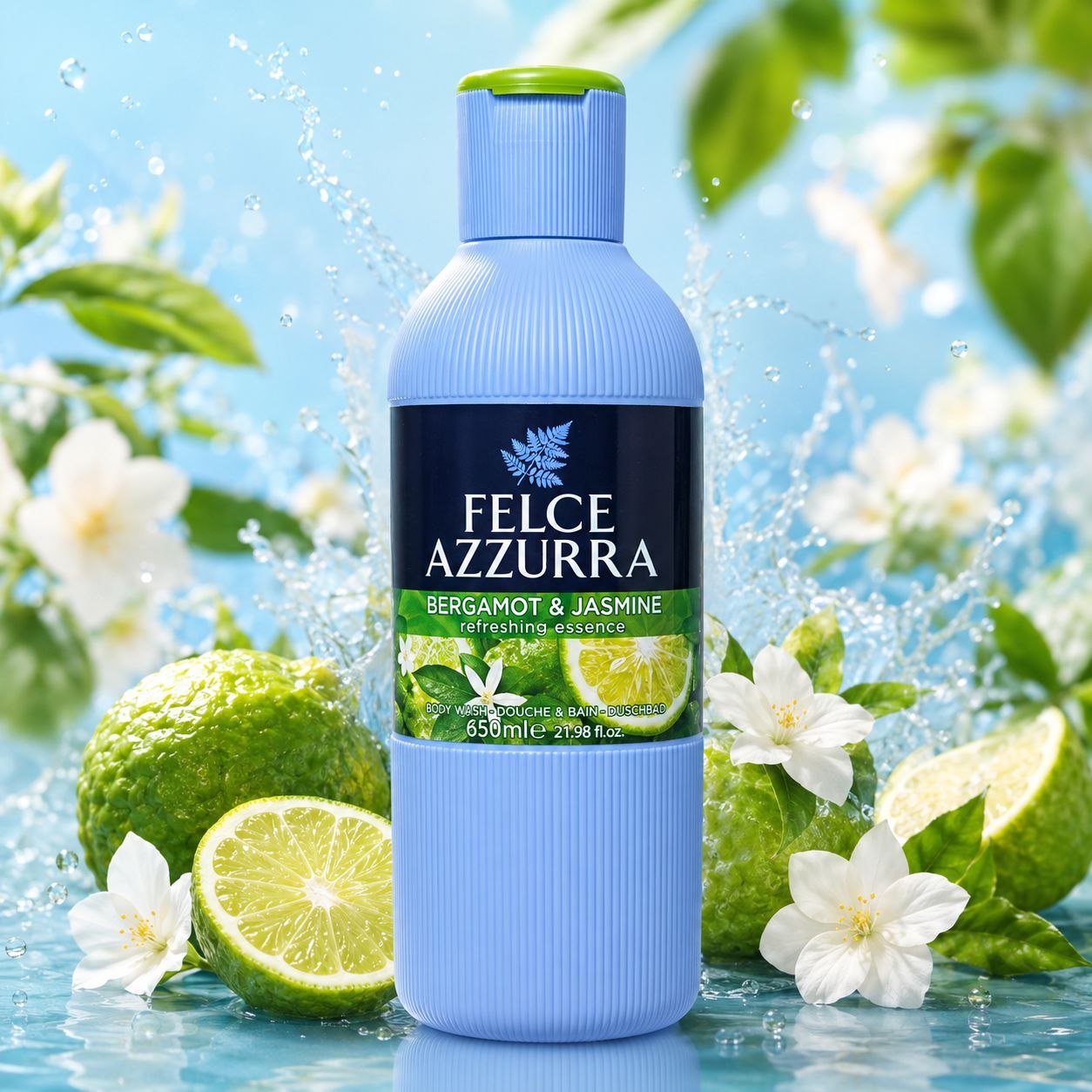 Felce Azzurra shower gel Bergamot & Jasmine 650 ml