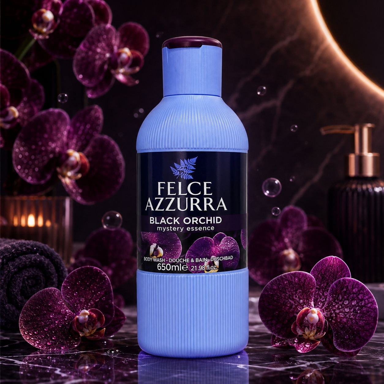 Felce Azzurra shower gel Black Orchid 650 ml